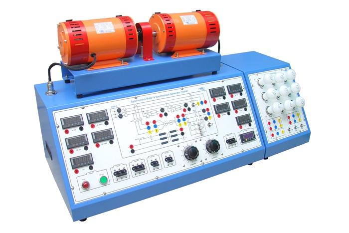 【 WSM-8 】 Synchronous Motor & Synchronous Generator Trainer - WOOSUN. CO., LTD.