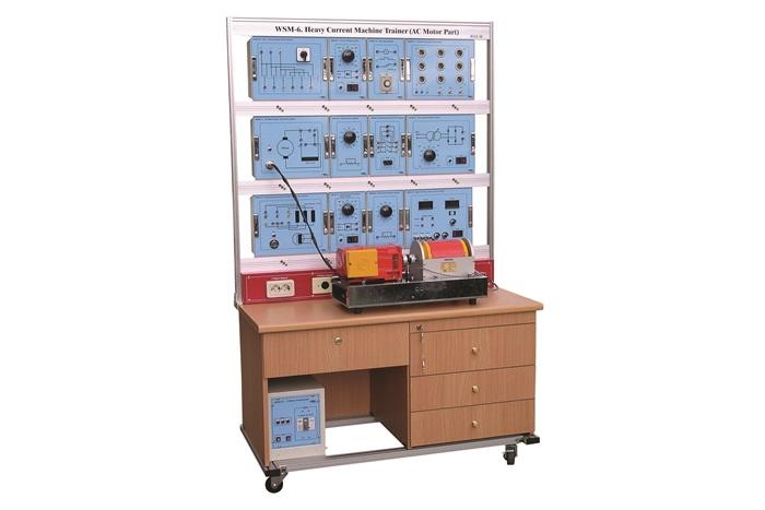【 WSM-6 】 Electric Machine Experiment Trainer (Module Type) - WOOSUN. CO., LTD.