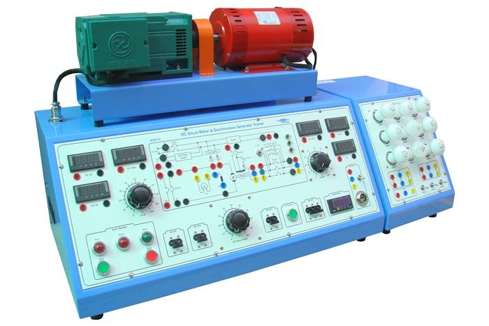 【 WSM-10 】 DC Shunt Motor & Synchronous Generator Trainer - WOOSUN. CO., LTD.